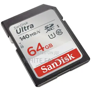 64GB Sandisk SDXC UHS-I Card 140 MB/S Camera Memory Card