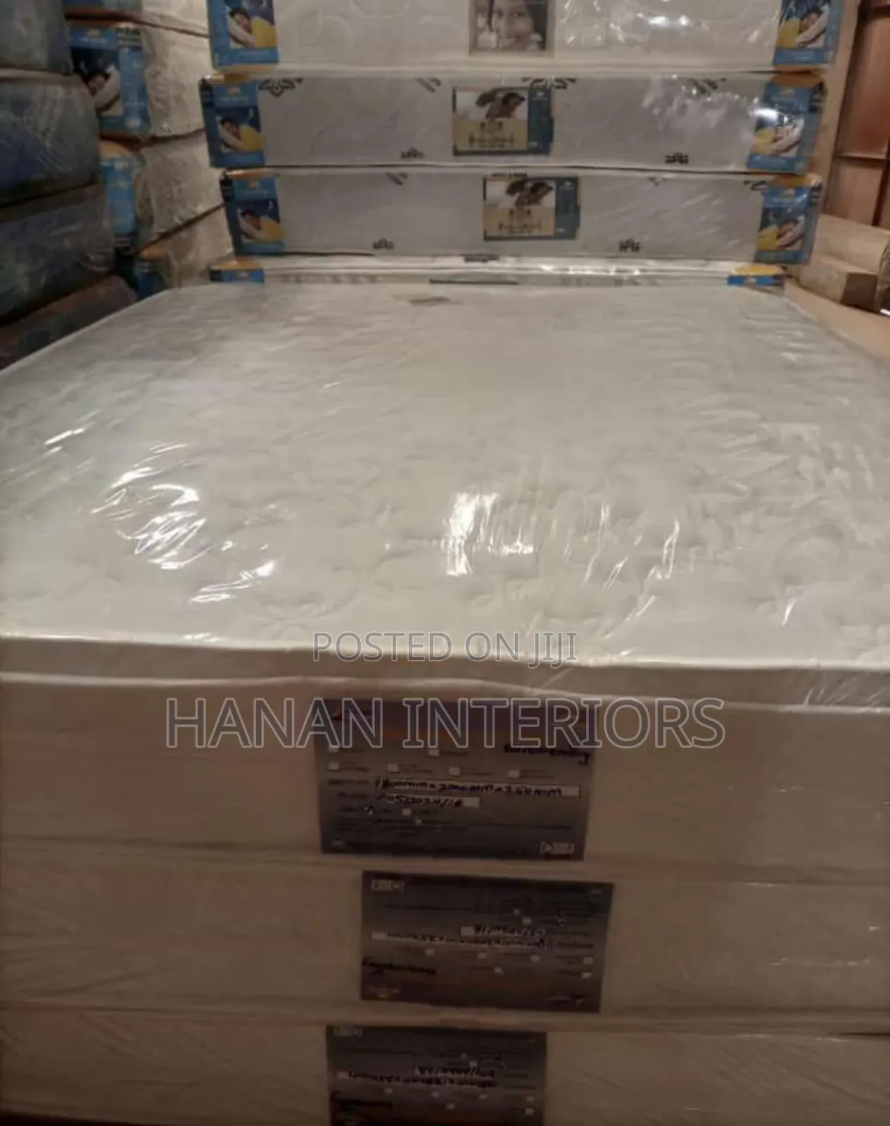 6x6/12inch Luxury Memory Imported Mattress