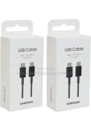 SAMSUNG Galaxy USB-C - C Fast Charging Cable Rapid Charging