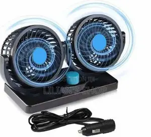 Double Headed Vehicle Fan