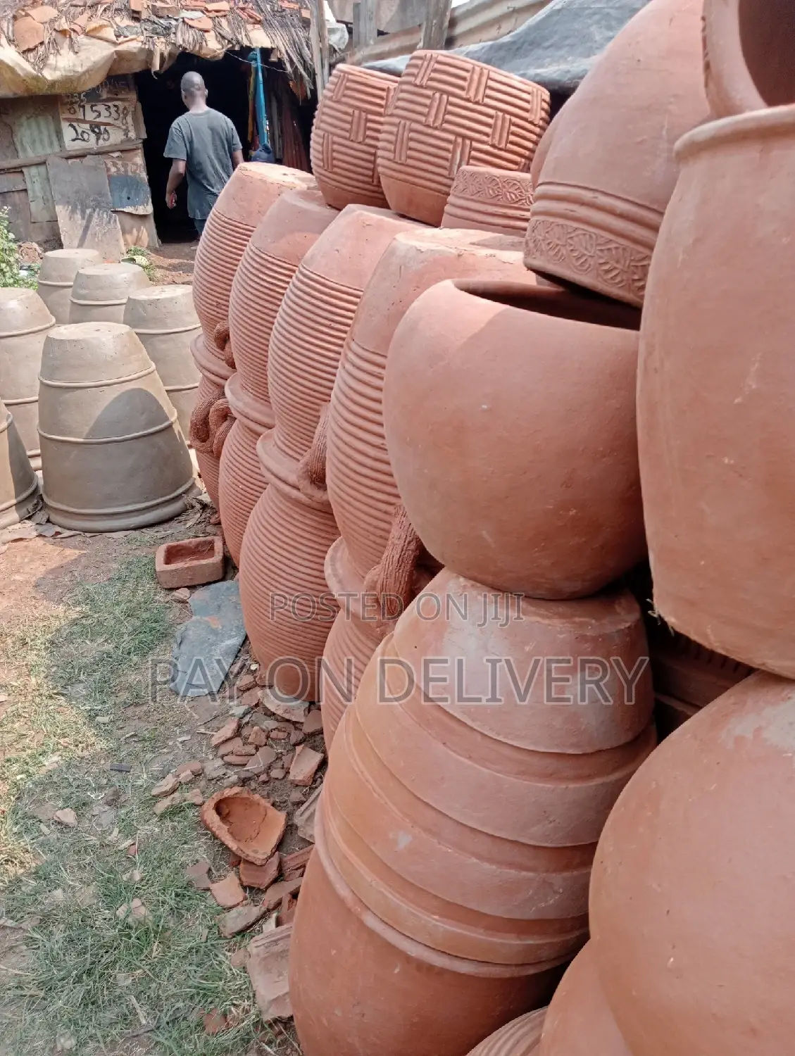 Pots of Flowers