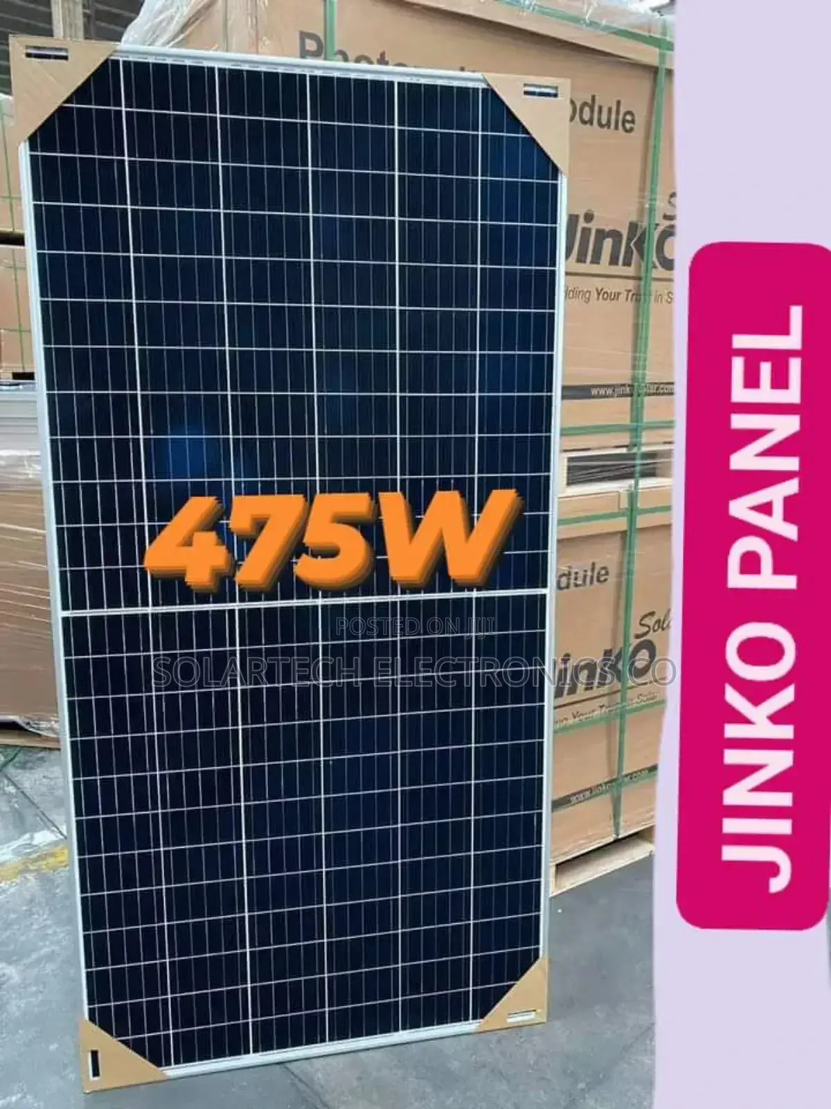 475W Jinko Solar Panels JA