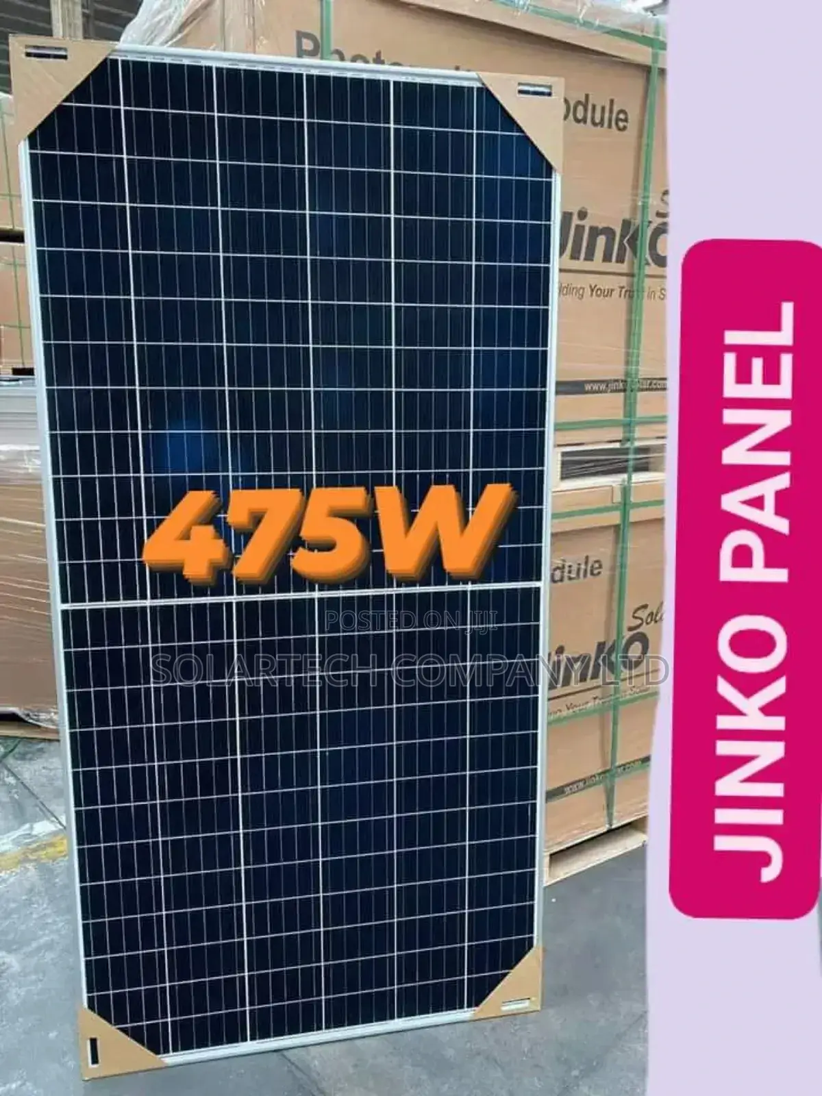 475W Jinko Solar Panels JA