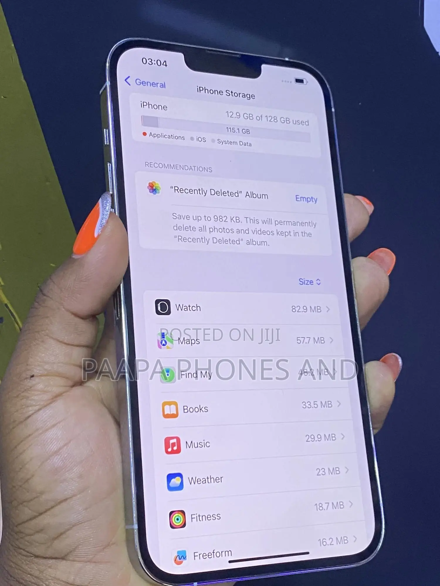 Apple iPhone 13 Pro Max 128 GB White