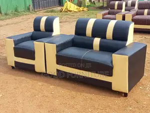 Leather Three Seater Sofa