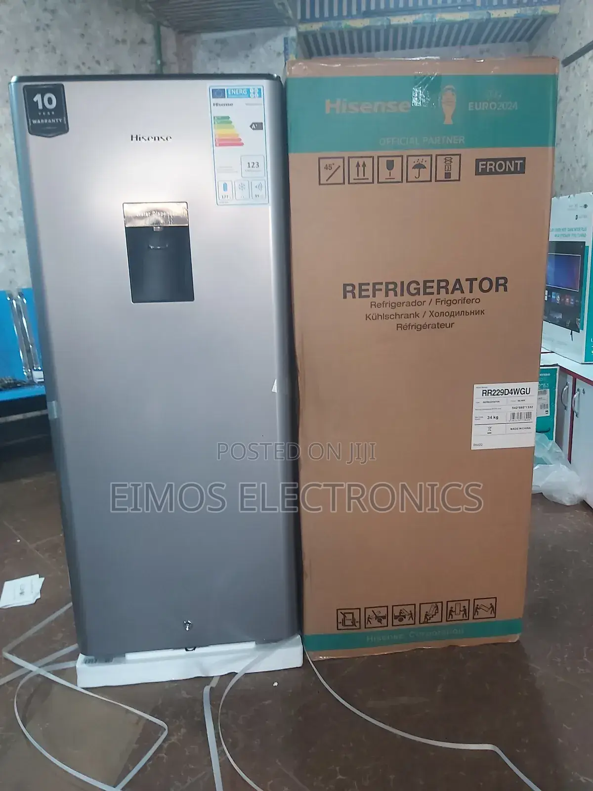 229 Litres Hisense Single Fridge With Despenser