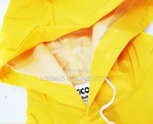 INGCO Rain Coat Suit Set With Zipper And 2 Pockets