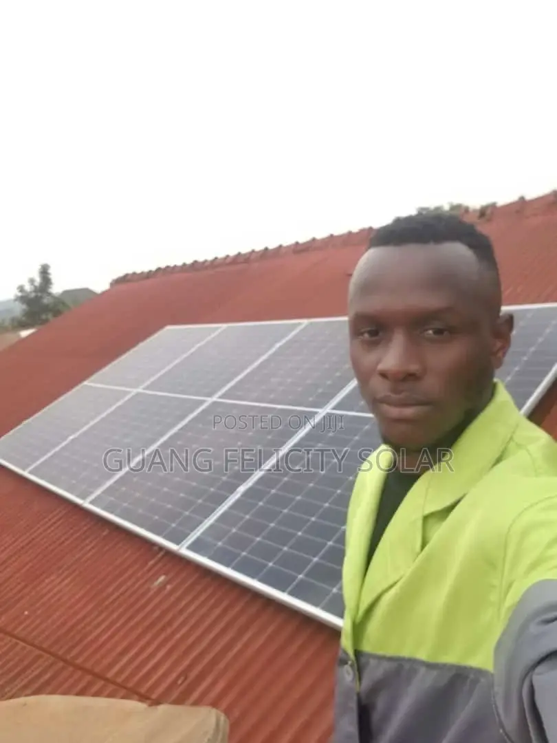 550w Mono Crystalline Solar Panels Mounting