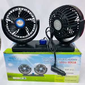 Electric Dual Head Cooling Vehicle Fan