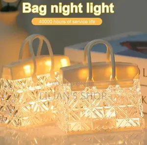 Crystal Transparent Small Bag Night Light