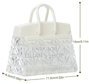 Crystal Transparent Small Bag Night Light