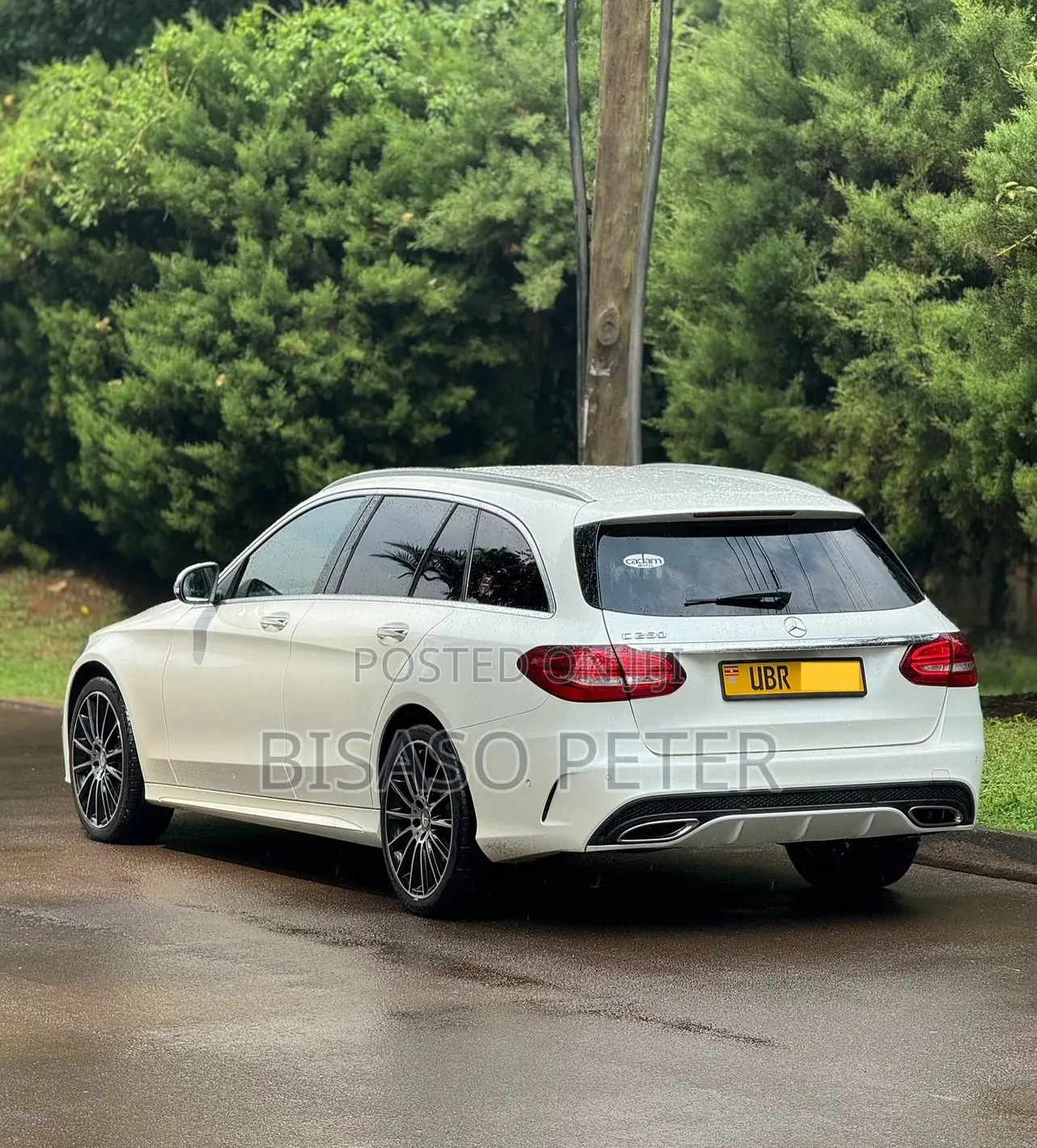 Mercedes-Benz C250 2015 White
