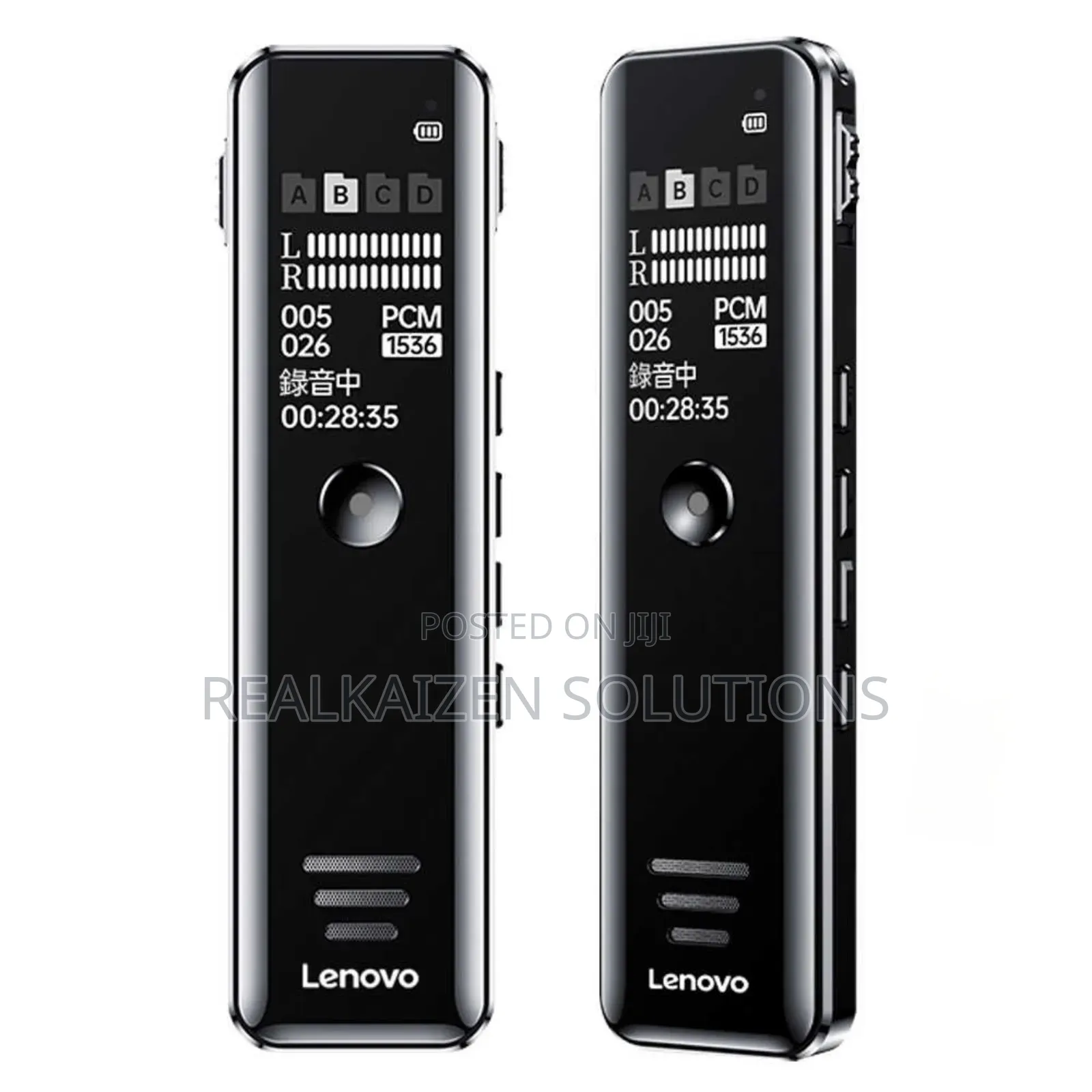 LENOVO 32GB Rechargeable Digital Audio | Voice Recorder