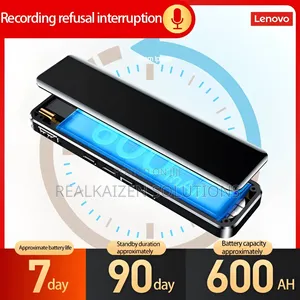 LENOVO 32GB Rechargeable Digital Audio | Voice Recorder