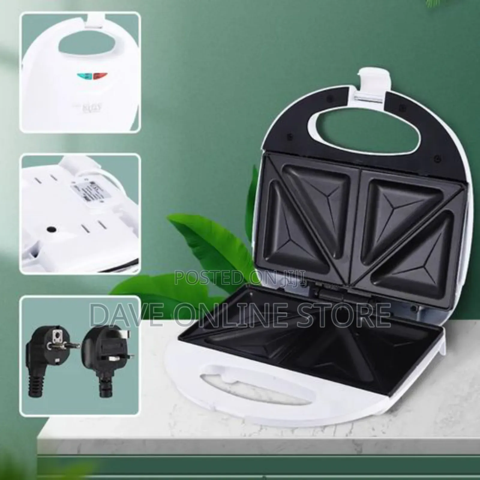 Winningstar Sandwich Maker- 4 Slice of Bread-