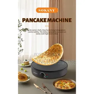 Sokany Electric Barbeque Chappati Pies Crepe Tortilla Maker