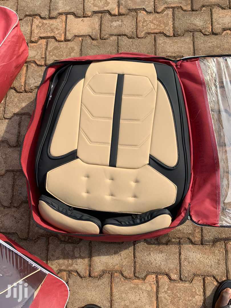 Black And Cream Car Seat Covers