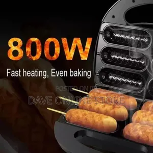 Sonifer 6 Pieces of 800W Electric Hotdog Maker