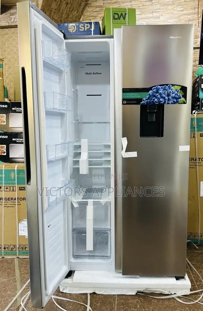670 Liters Hisense Side by Side Fridge