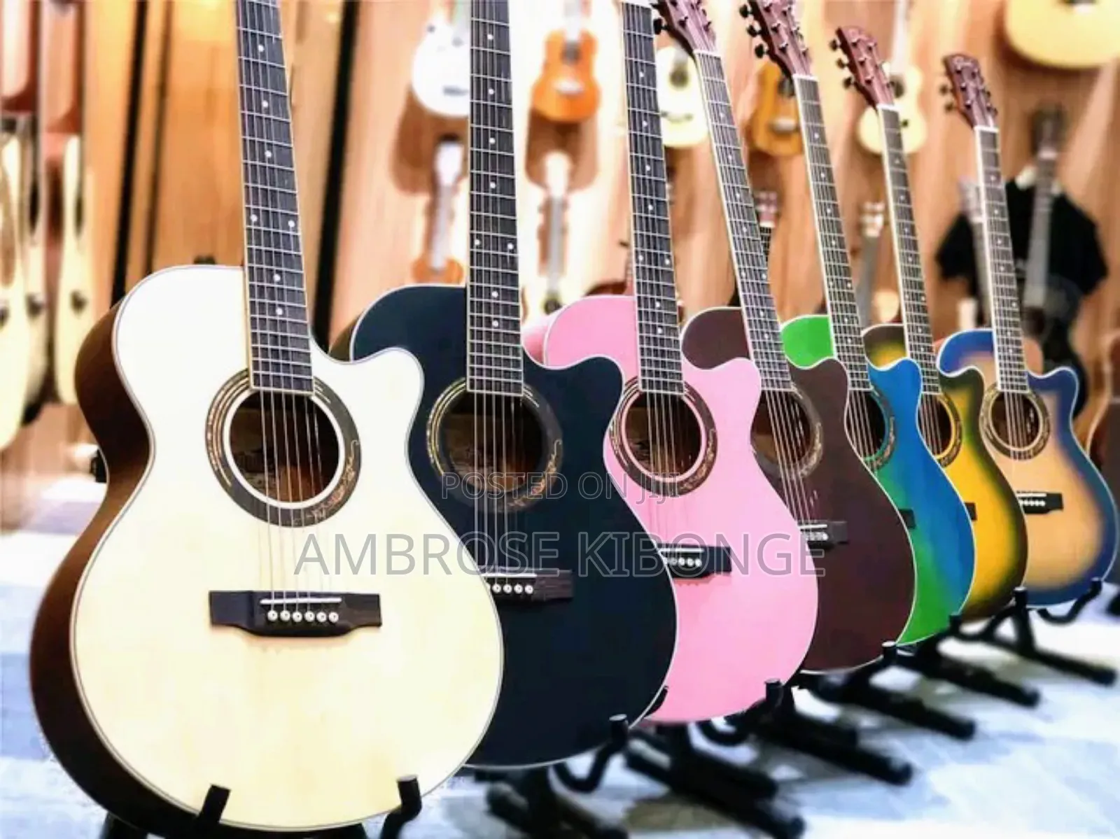 New Size 39inch MAGICAL Powered Acoustic Guitar |Jack Cable