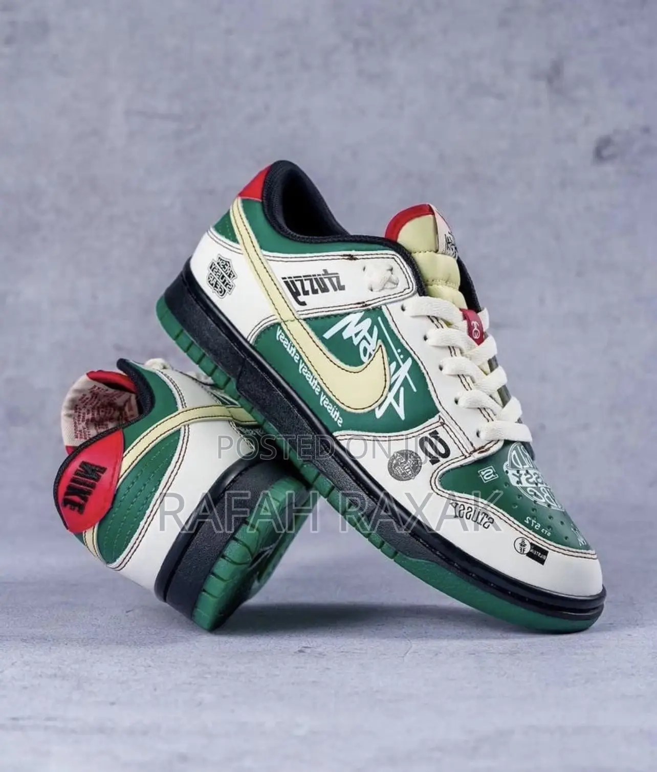 Original Nike SB Dunk Low Pro Speedyway X Stussy Sneakers