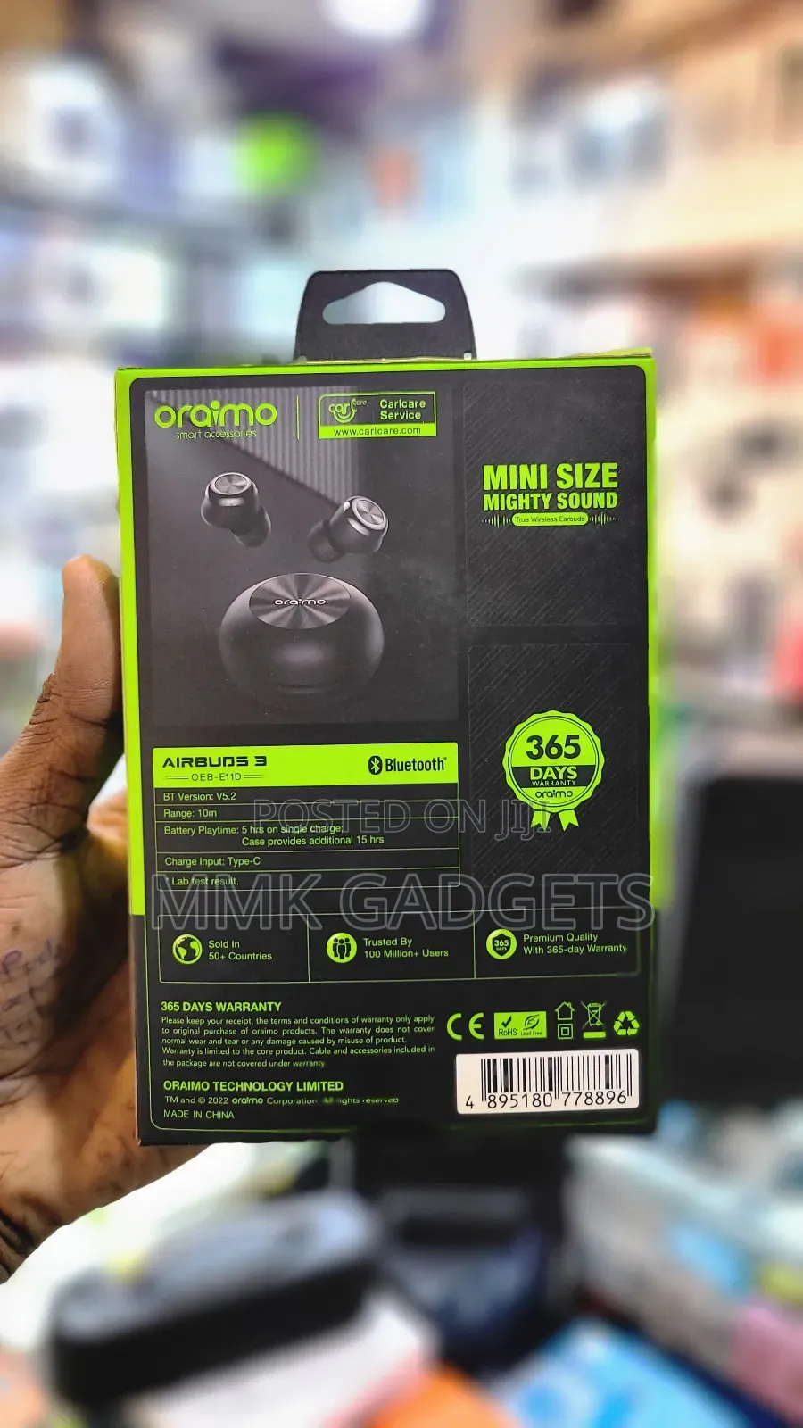 Oraimo Min Size Mult Sound