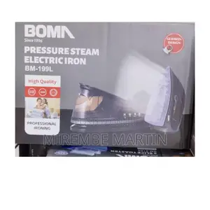 GERMAN Boma Pressure Steam Electric Iron.