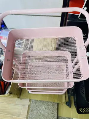 3 Tier Multi-Functional Metal Trolley