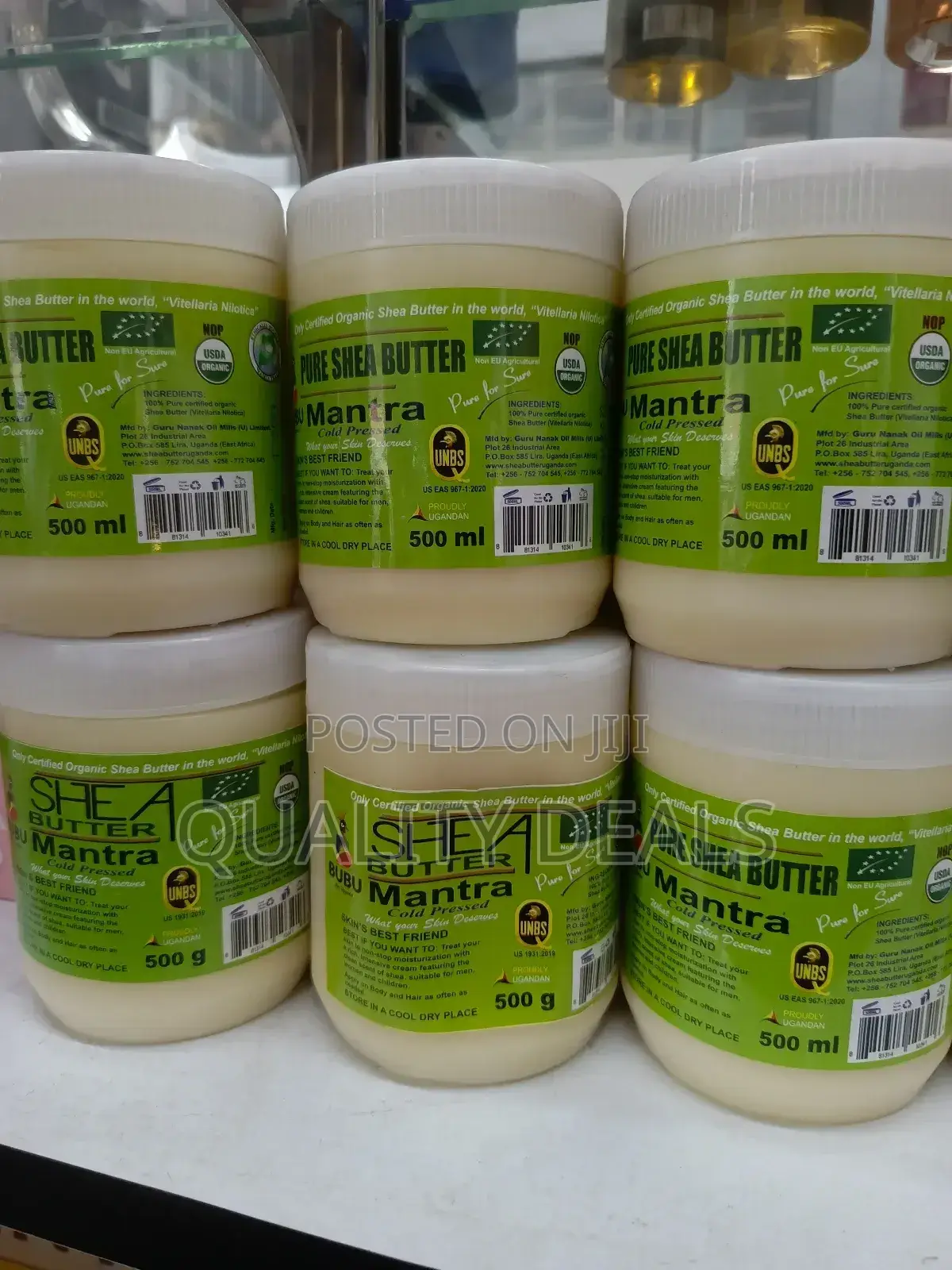 Mantra Organic Shea Butter 500g