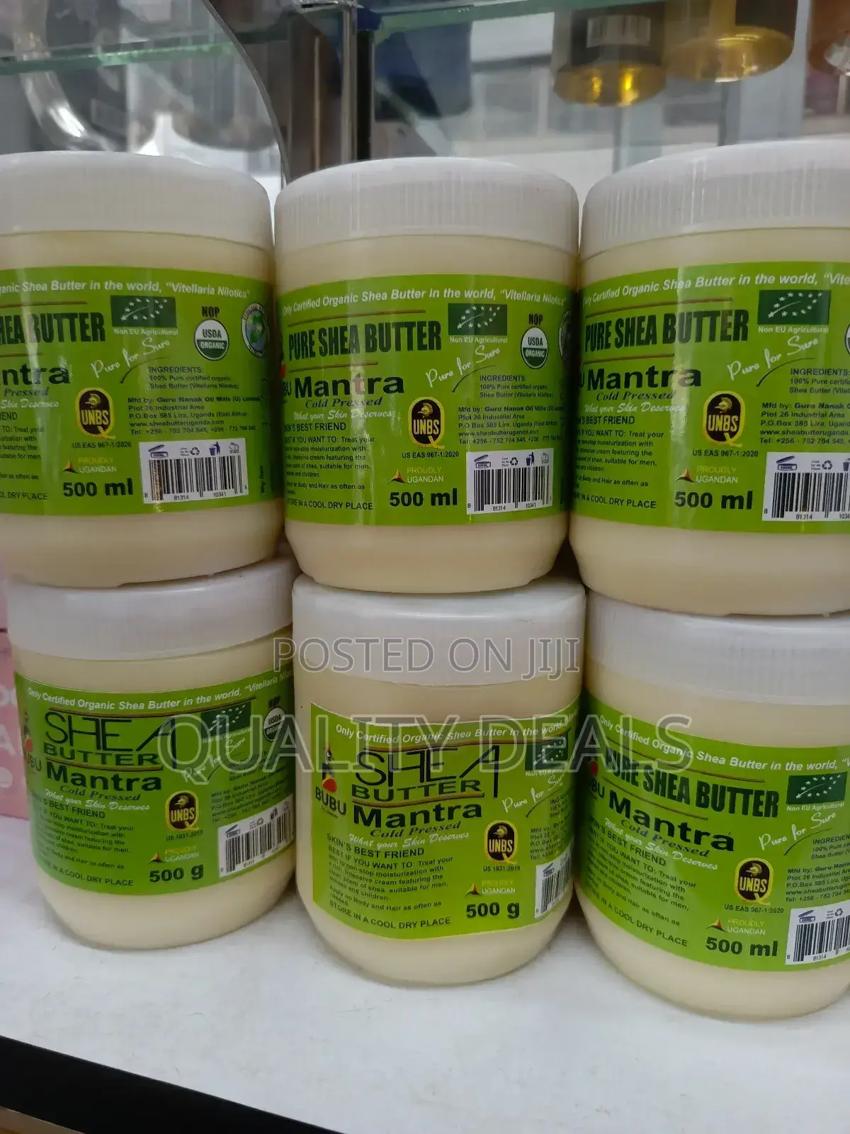 Mantra Organic Shea Butter 500g