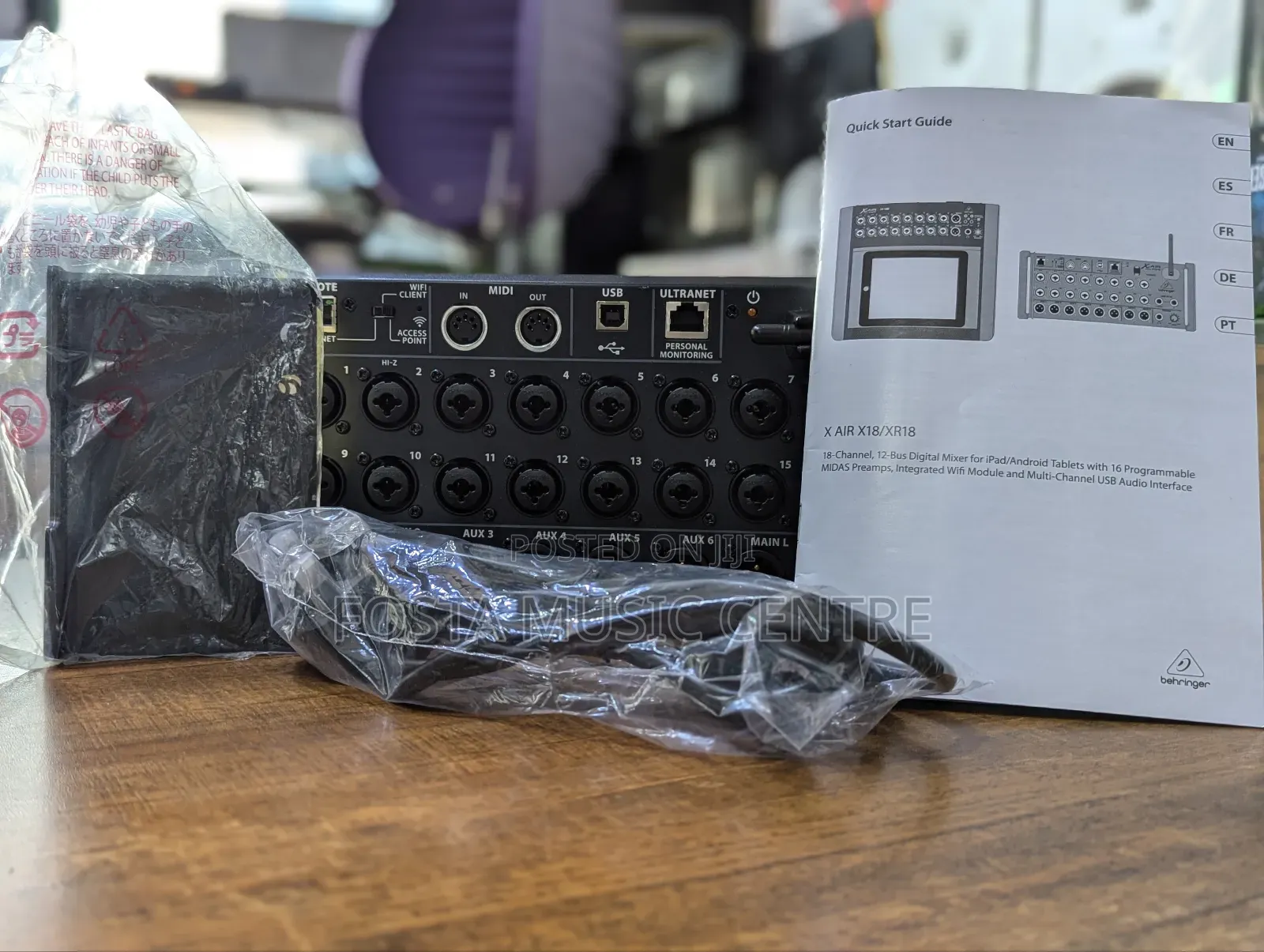 Behringer X Air Xr18 Rack Digital Mixer