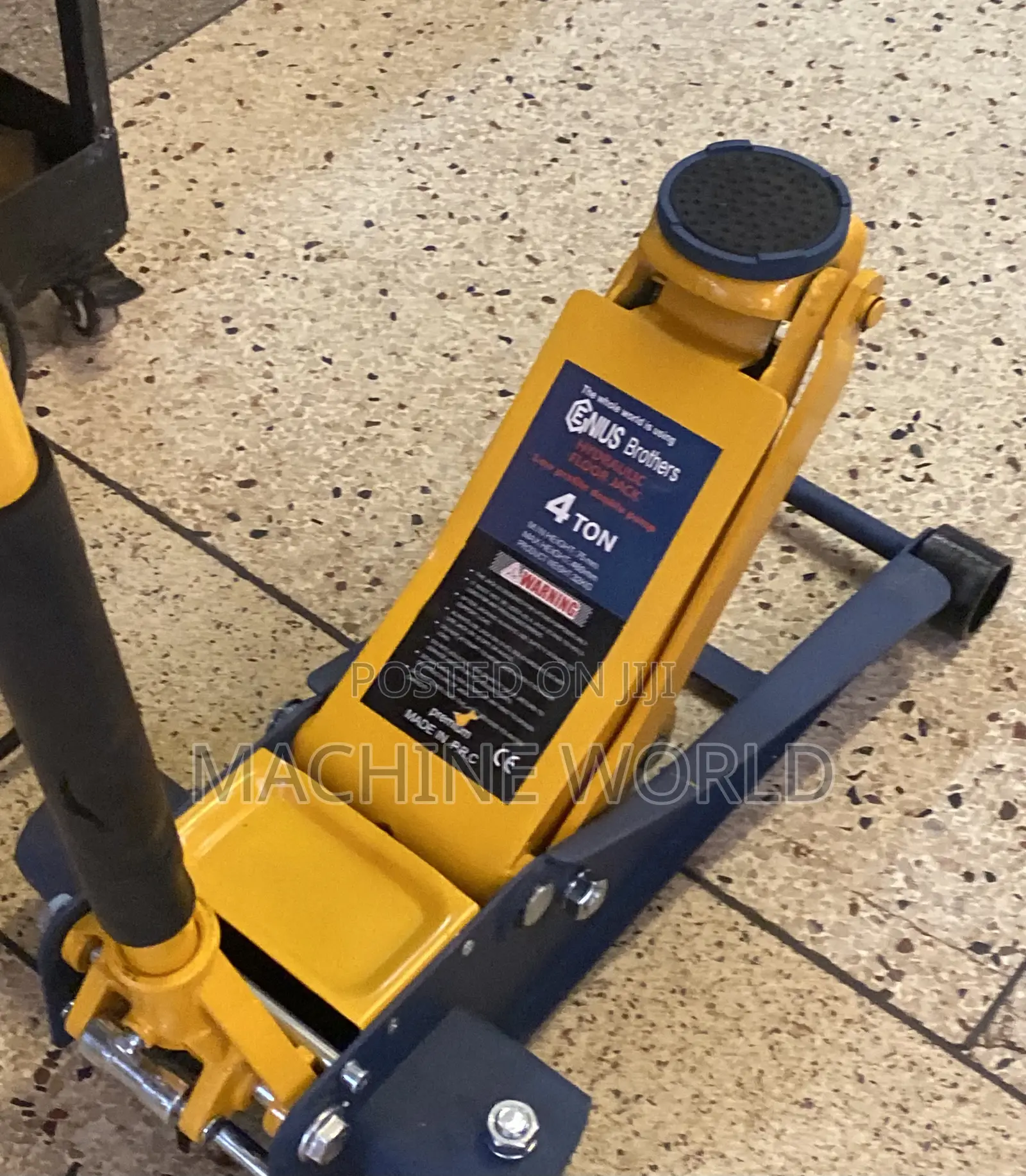 Floor Jack 4tonnes Yellow