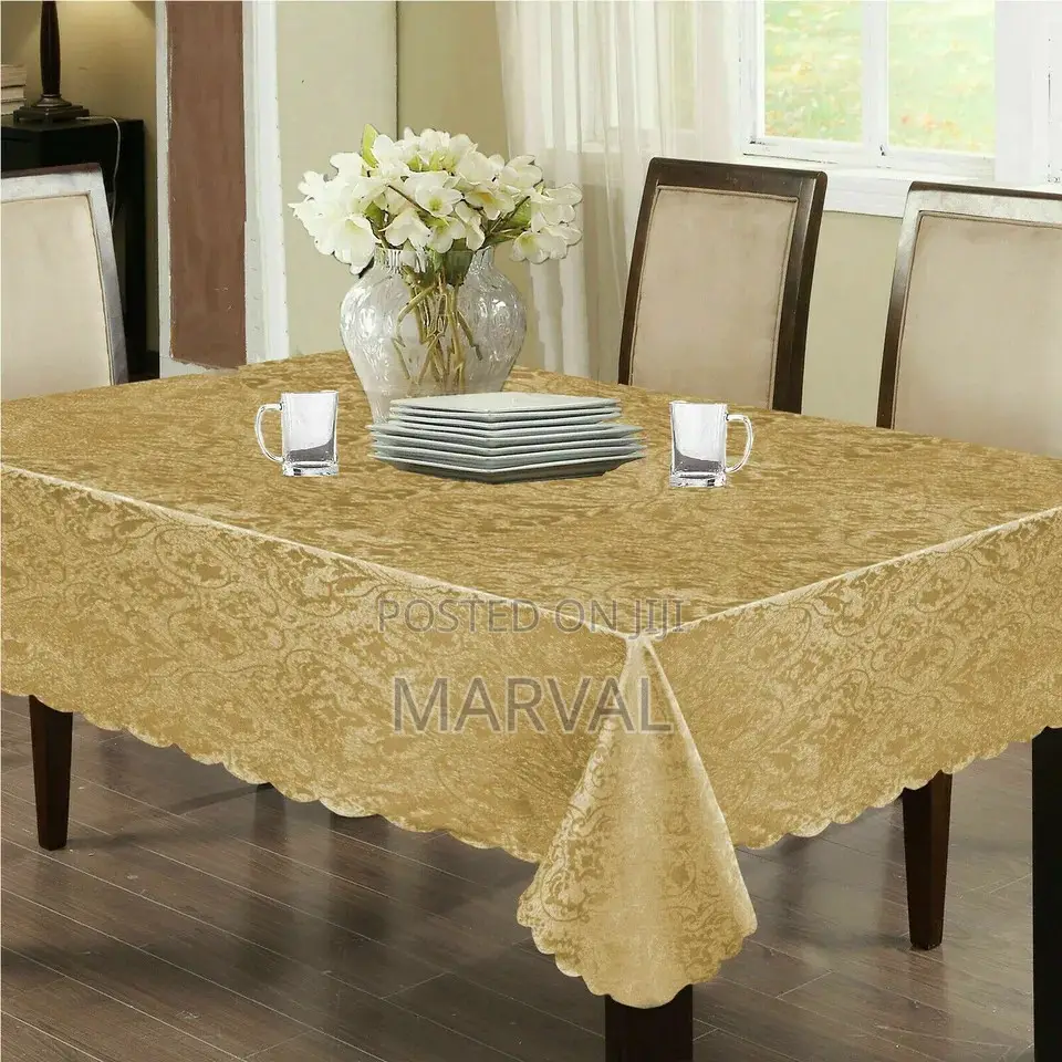 Golden Table Cloth (Wipe Clean)