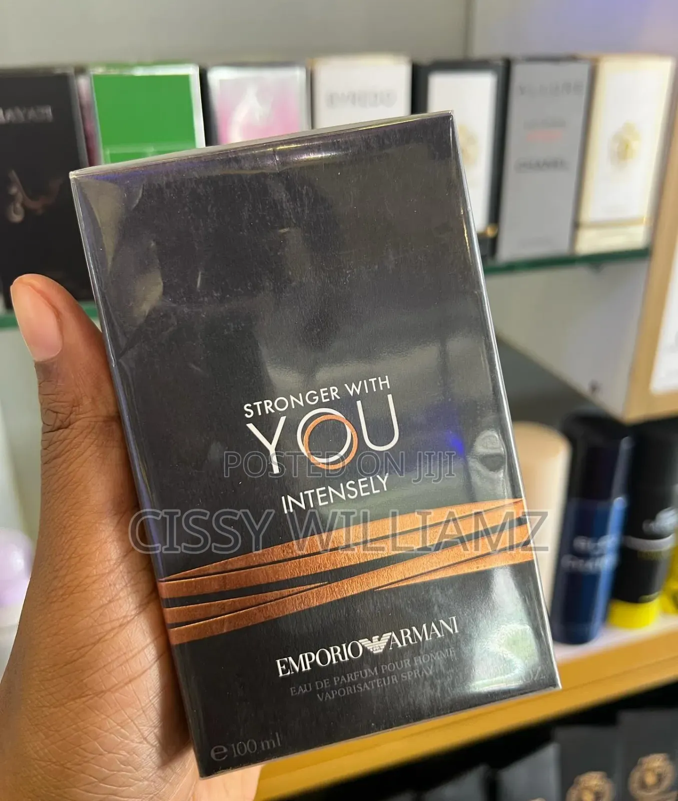 Stronger With You Intensely Eau De Parfum Pour Homme Armani