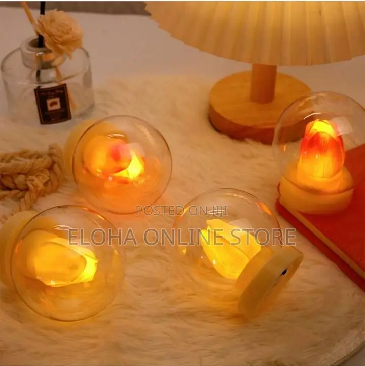 1 Piece LED Simulation Ambient Tulip Night Light
