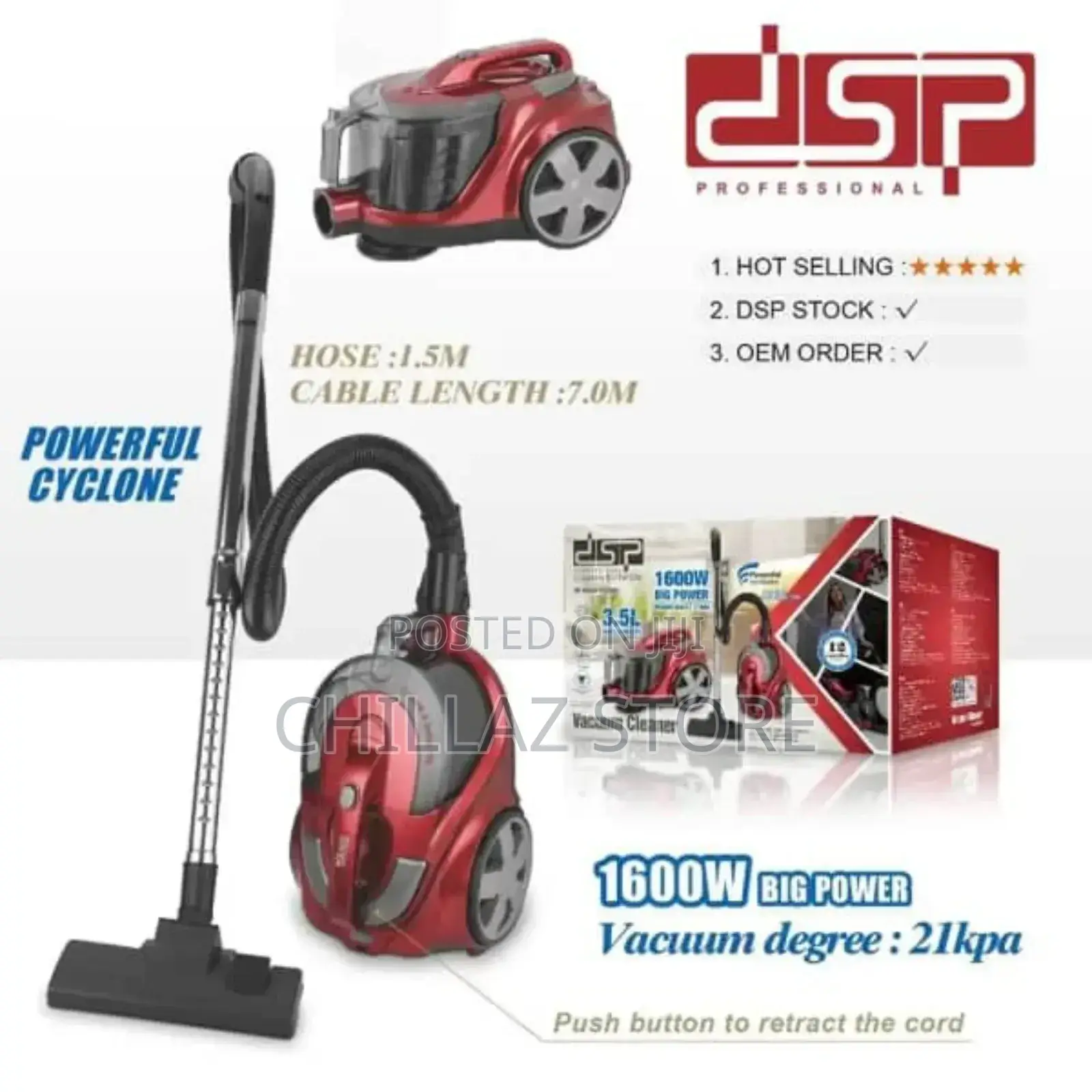 DSP Big Power Vacuum Cleaner