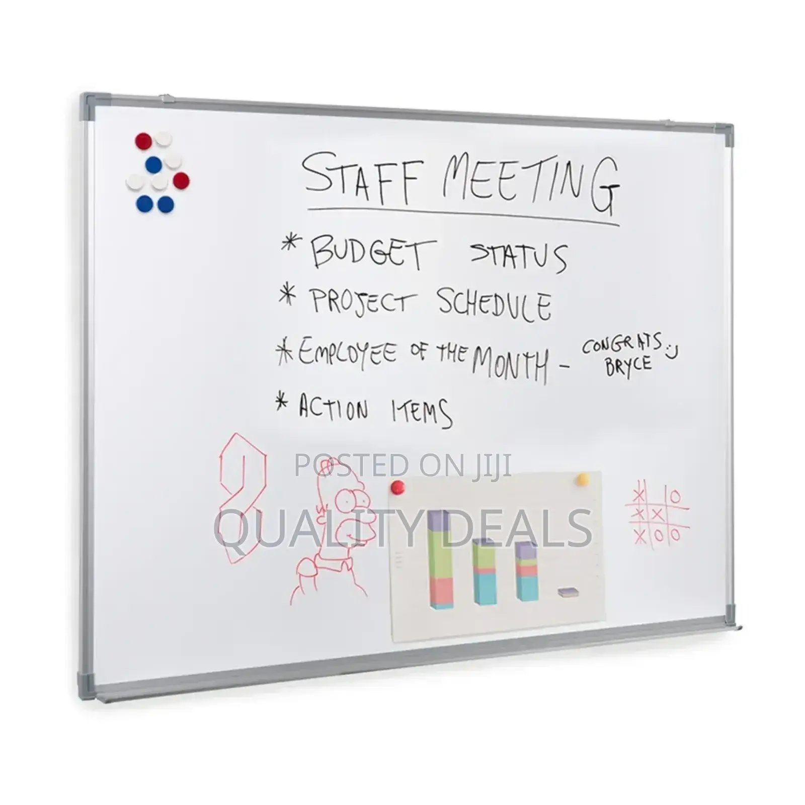 90x180cm White Board
