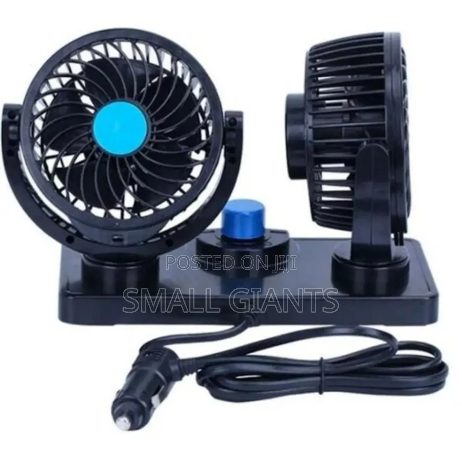 Automotive Vehicle Dual Rotating Car Fan