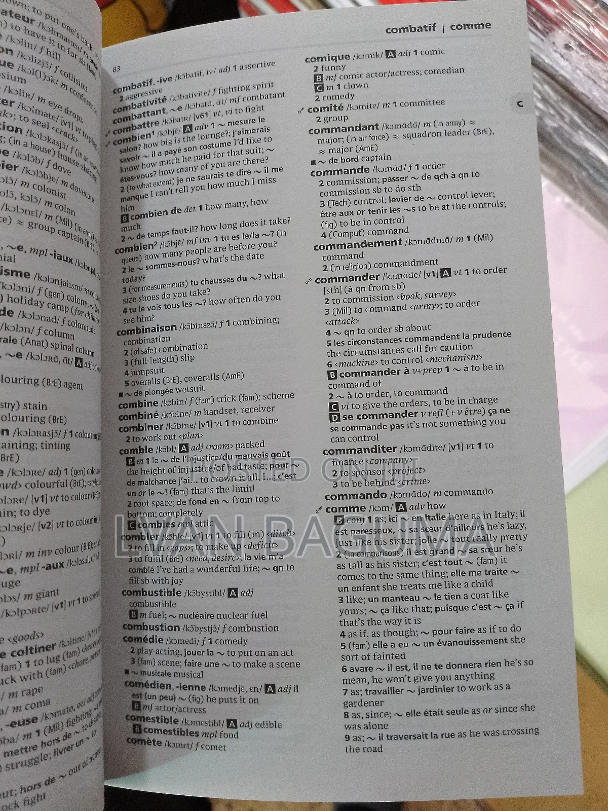 Oxford French Dictionary - Compact Hatchet