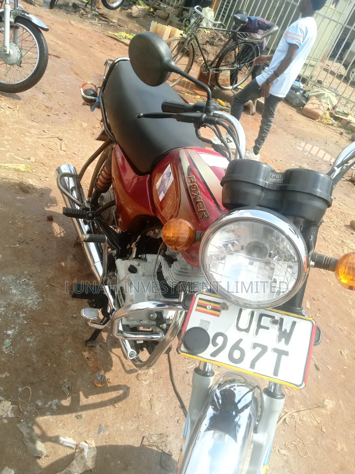 Bajaj Boxer 100 2023 Red