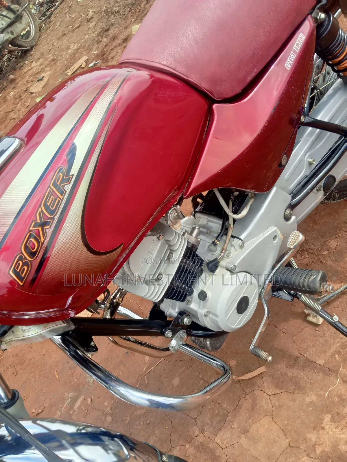 Bajaj Boxer 100 2023 Red