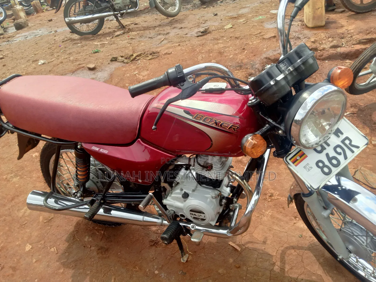Bajaj Boxer 100 2023 Red