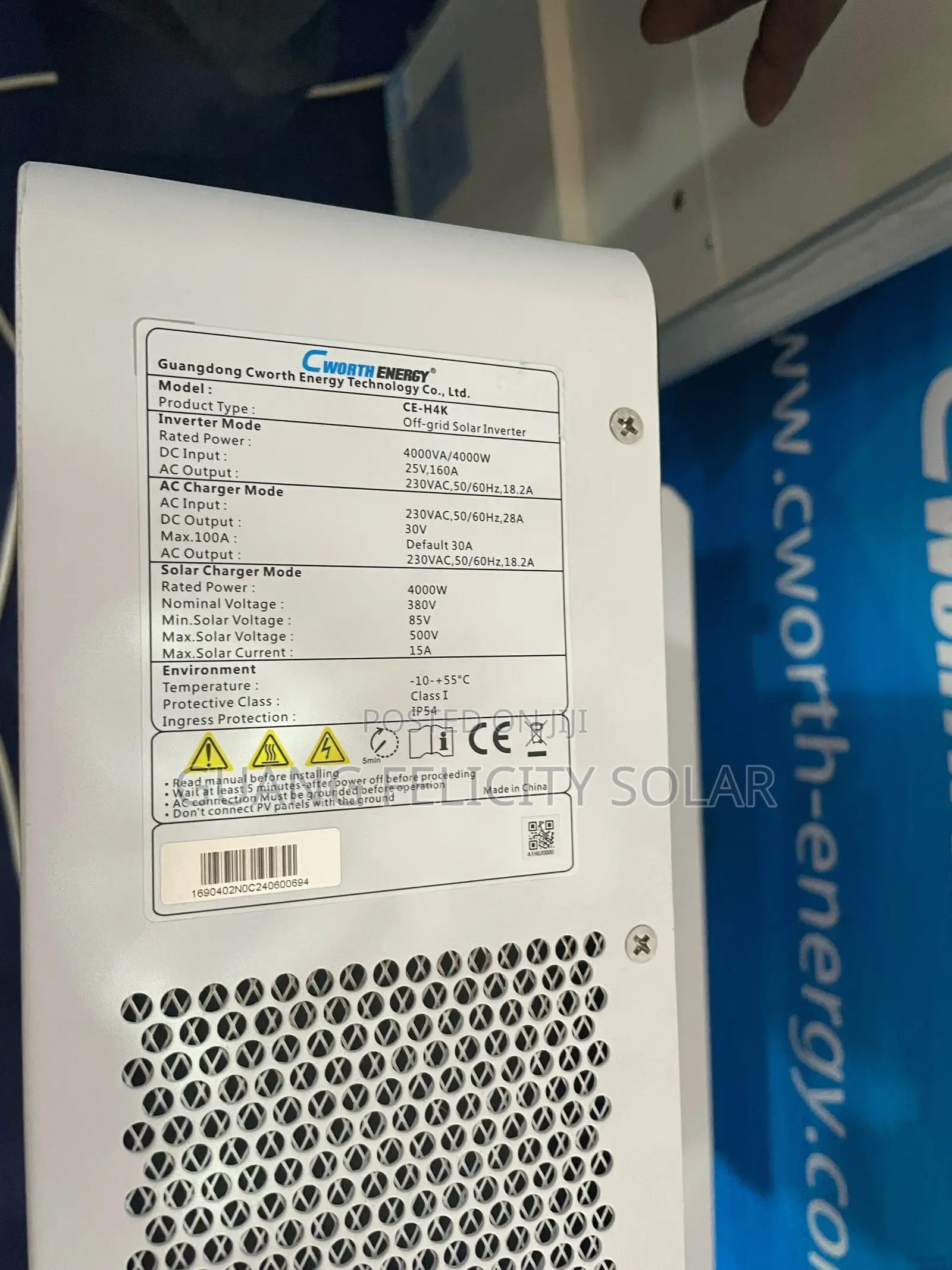 4kva / 4000w Hybrid Inverter