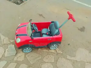 FIAT Red Push Toy Car