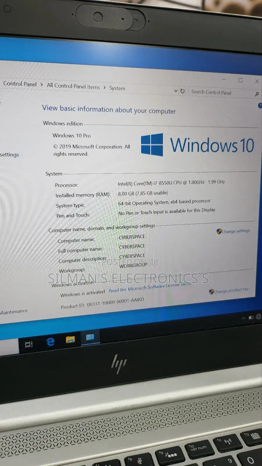 Laptop HP EliteBook 830 G5 8GB Intel Core I7 SSD 256GB