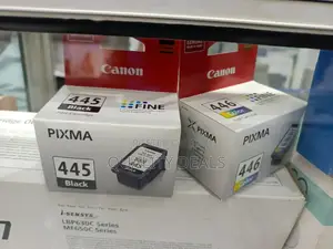 1 Pair Black Colour Canon PIXMA Cartridges