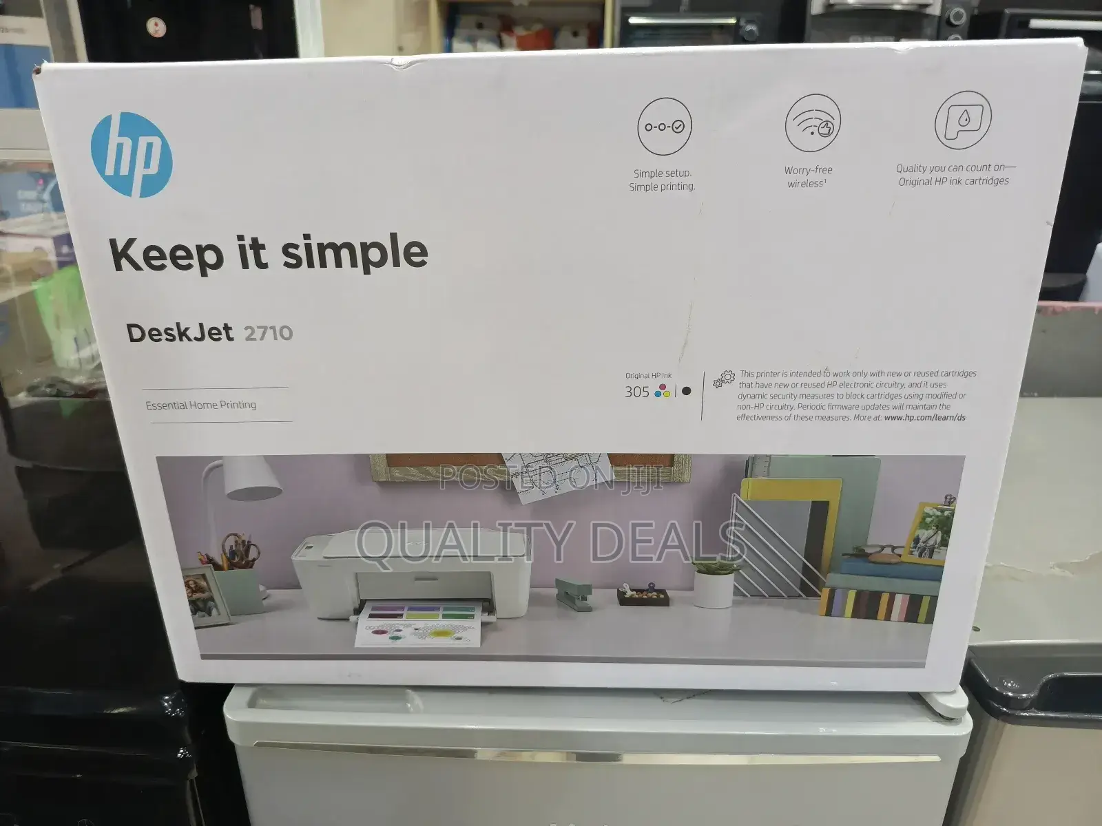 Hp Deskjet Printer 2710- White