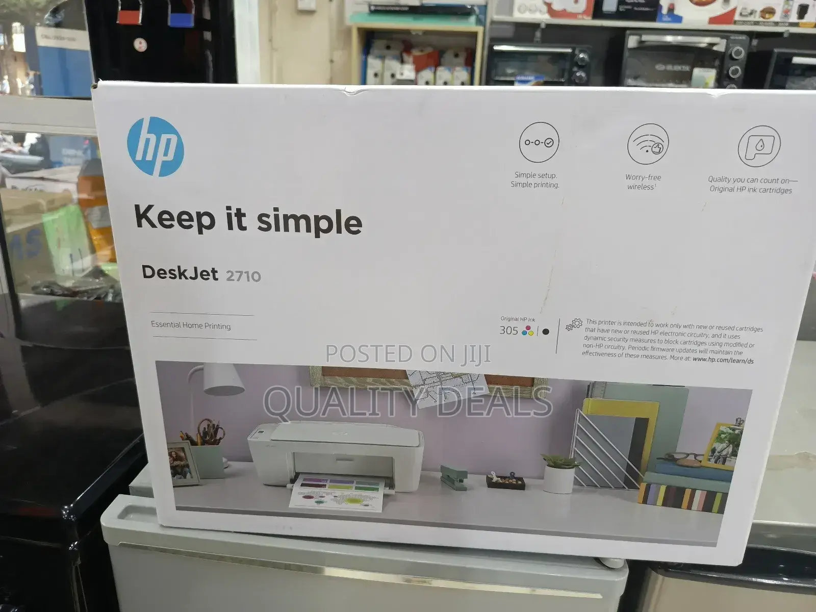 Hp Deskjet Printer 2710- White