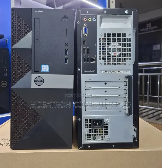 Desktop Computer Dell 8GB Intel Core I3 HDD+SSD 500GB in