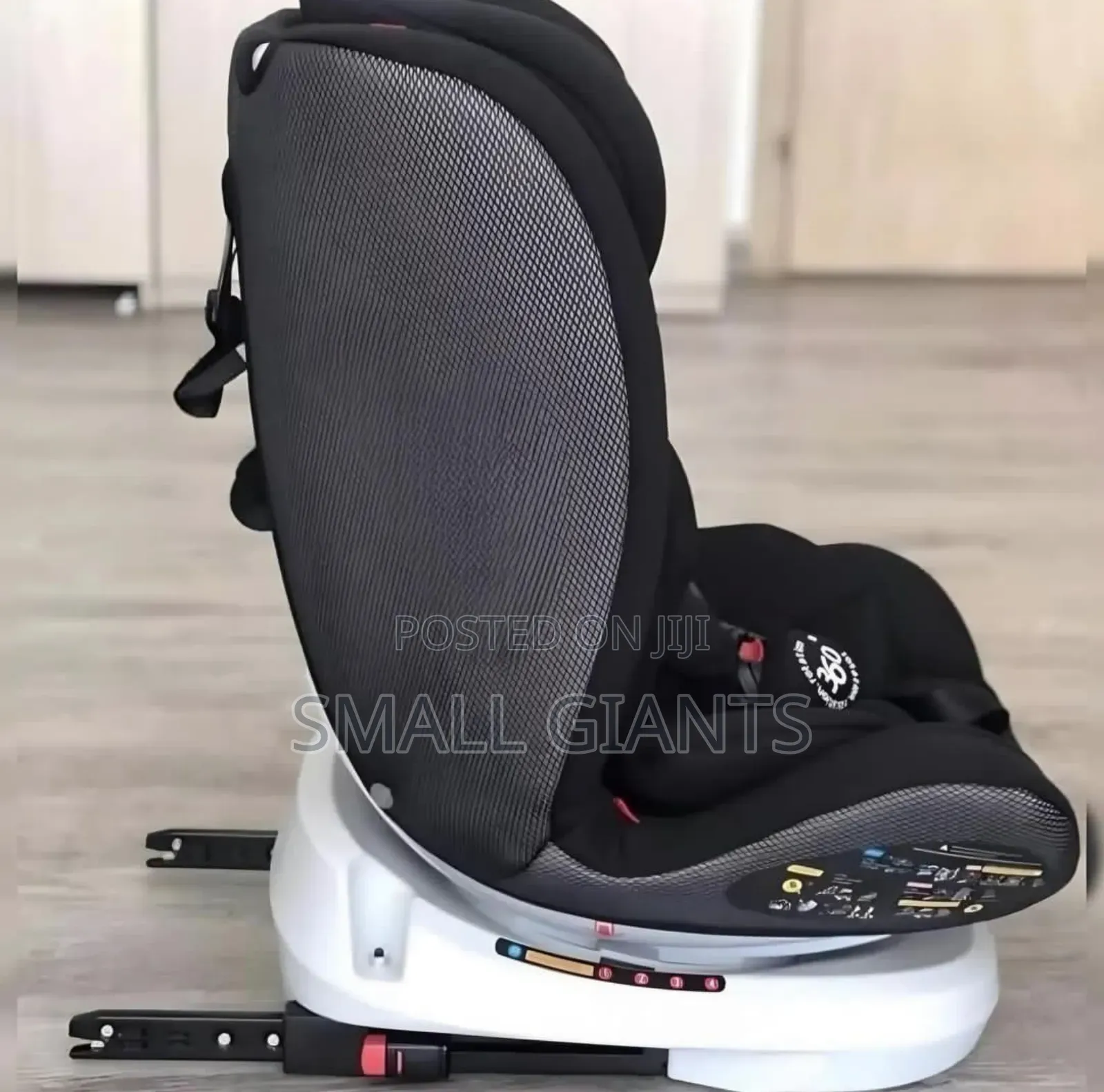Kidilo 360° Rotation Car Seat With Isofix